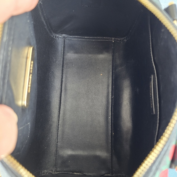 Michael Kors Black and Red Floral Satchel - Picture 14 of 15